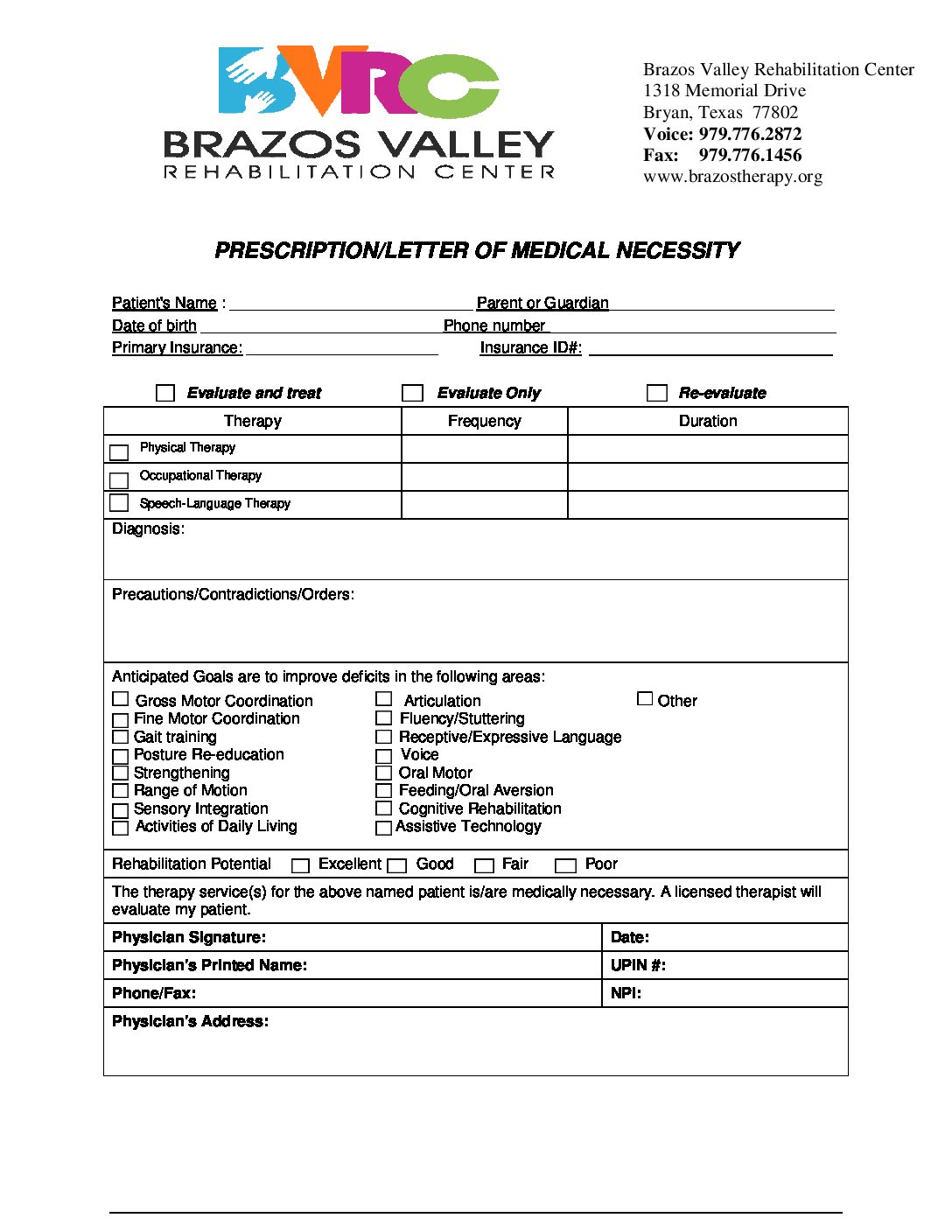 Prescription & Medical Necessity - Zynex Medical, Inc. - Fill and Sign  Printable Template Online